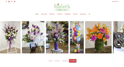 Desktop Screenshot of foistersflowers.com